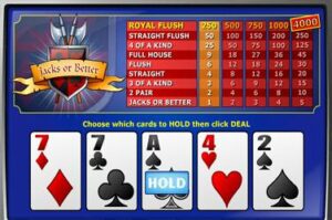 jacks-or-better-mh free casino game