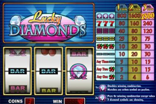 lucky-diamonds free casino game