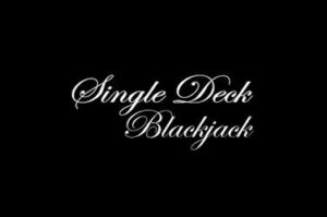 single-deck-blackjack free casino game